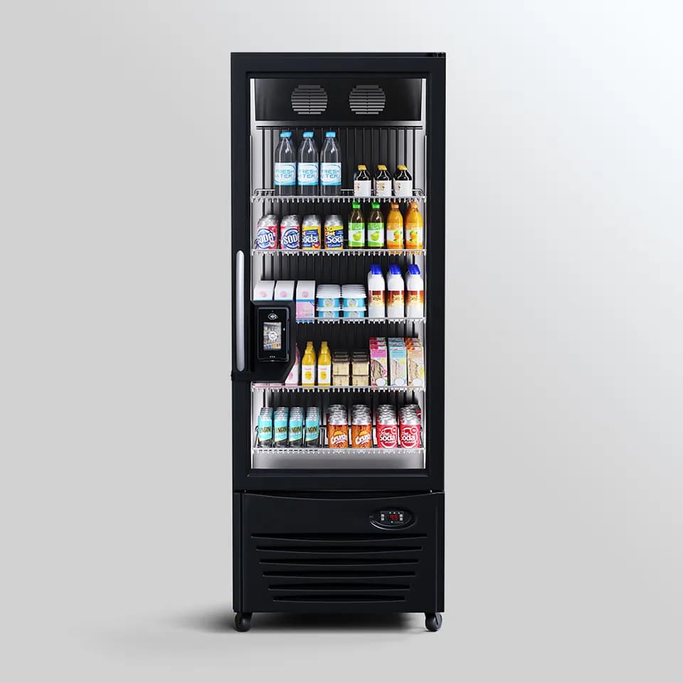 AI smart cooler for Wake County NC medical clinic — grab-and-go food and beverage for clinical staff