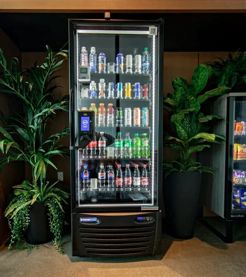 PicoCooler Vision smart cooler — AI-powered grab-and-go market for Raleigh and Triangle NC offices